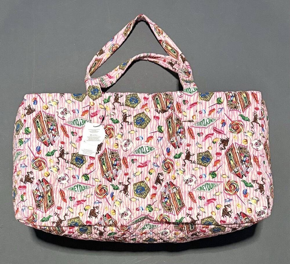 Vera Bradley Harry Potter Honeydukes Large Travel Duffle Tote Bag Candy EXACT